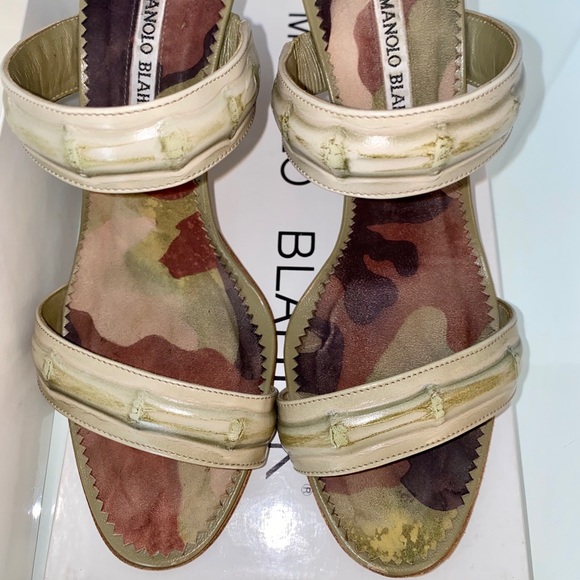 Manolo Blahnik Bamboo Pump